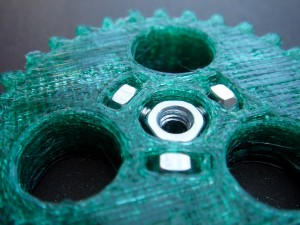 Completed gear - close up 2